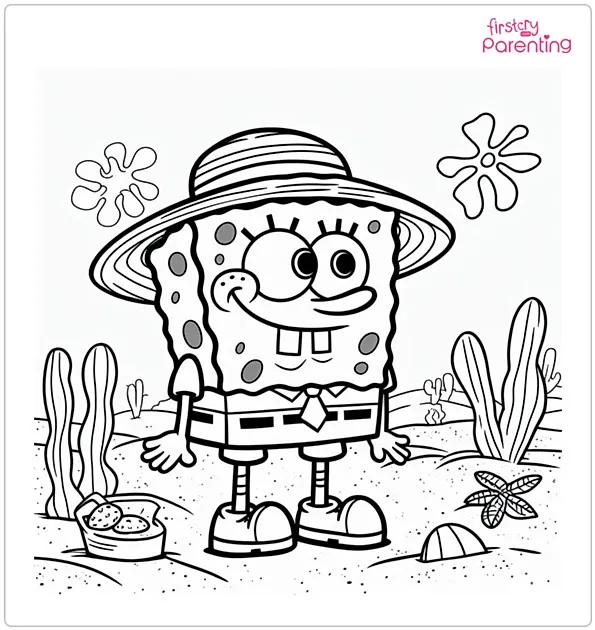 25 Spongebob Coloring Pages - Free Printable, Sheets and Images for Kids