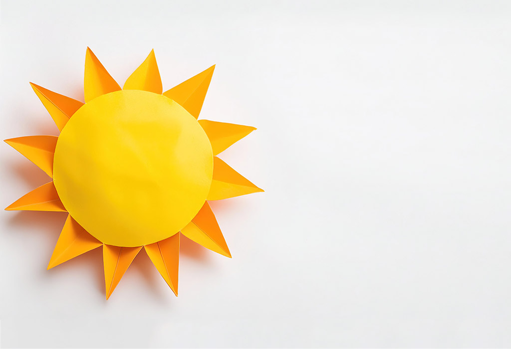 Paper Plate Sunshine