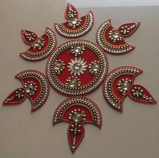 Crystal Rangoli