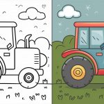 Tractor Coloring Pages - Free Printable Pages For Kids