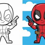 Deadpool Coloring Pages - Free Printable Pages For Kids