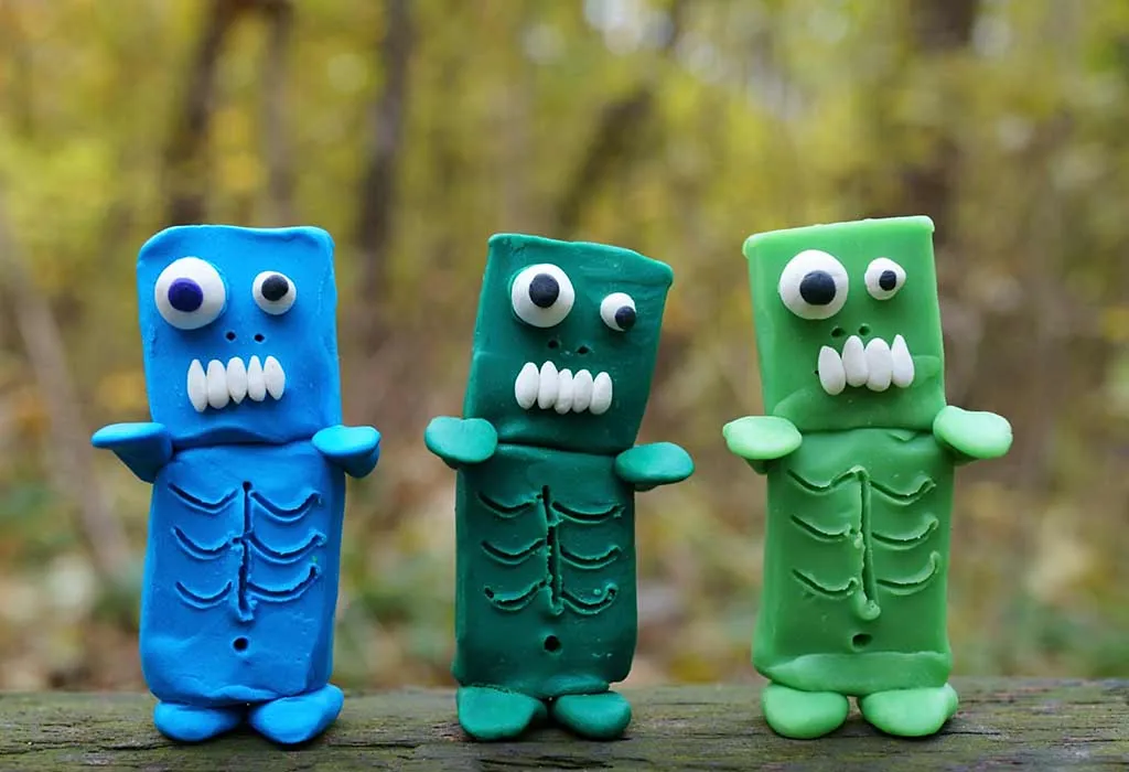 Halloween Gifts for Kids - Zombie or Vampire Action Figures