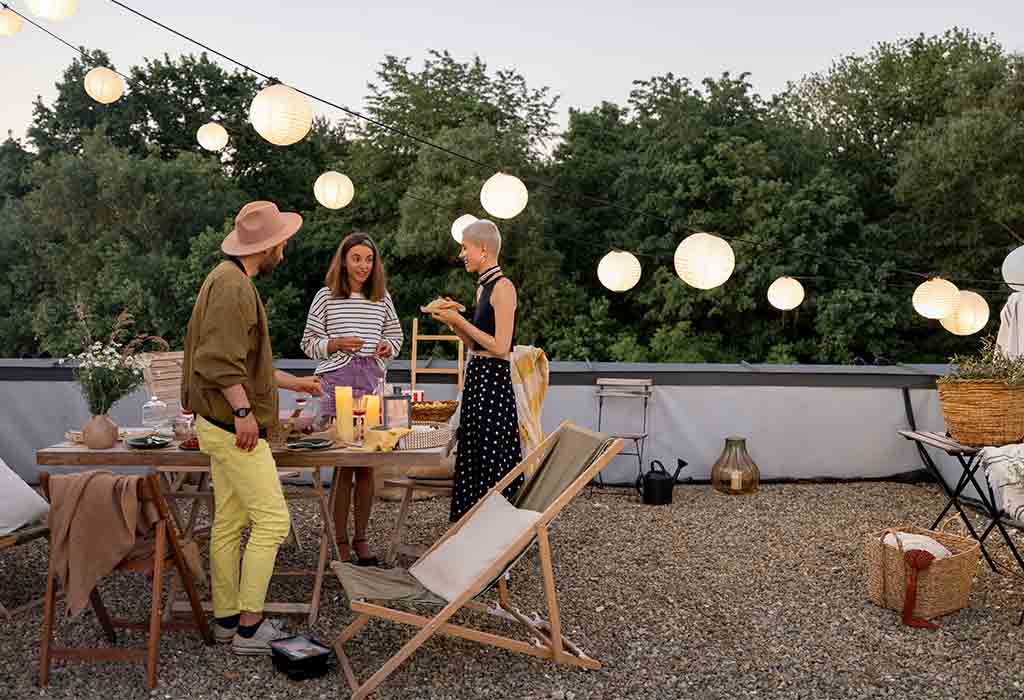 Places to Have a Baby Shower - Rooftop Terrace
