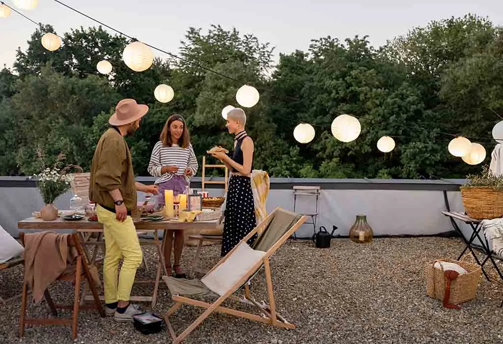 Places to Have a Baby Shower - Rooftop Terrace