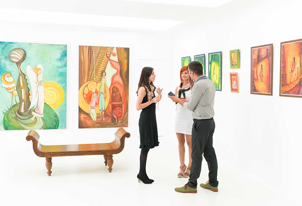 Places to Have a Baby Shower - Art Gallery
