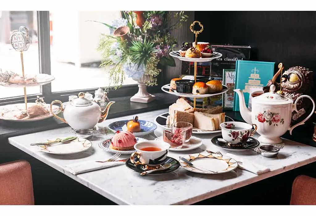 Places to Have a Baby Shower - Tea Room