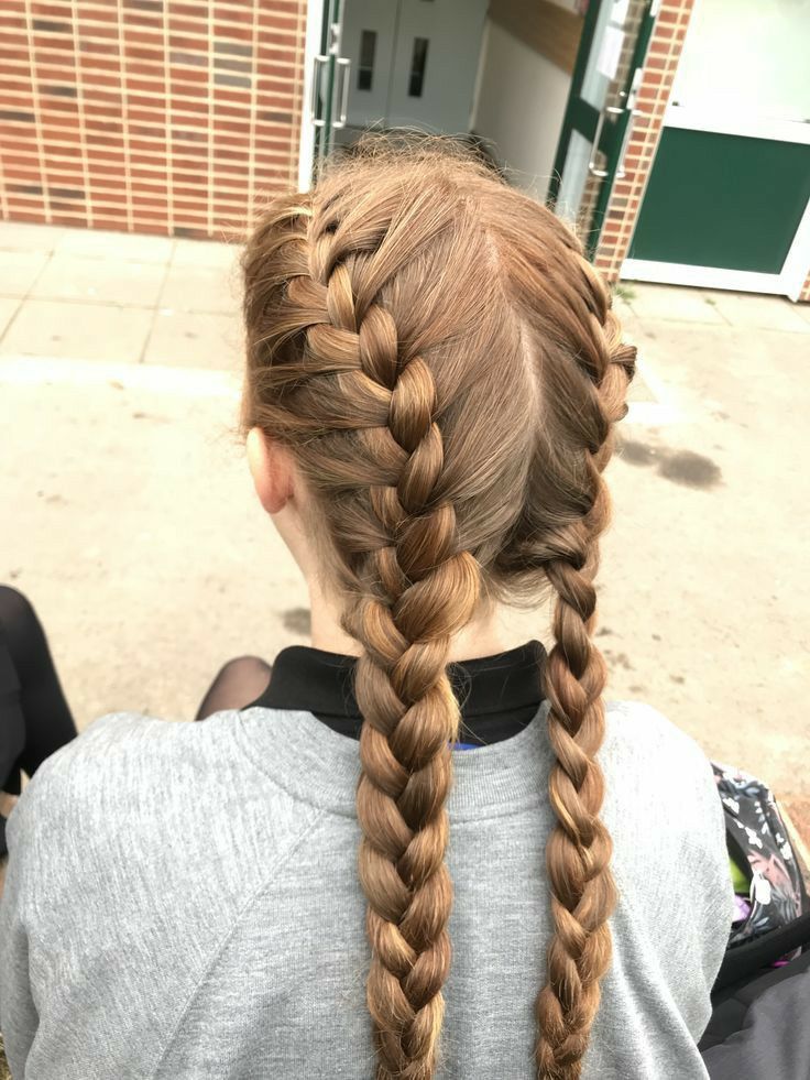 Double French Braid
