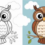 Owl Coloring Pages - Free Printable Pages For Kids