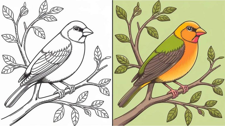 Bird Coloring Pages - Free Printable Pages For Kids