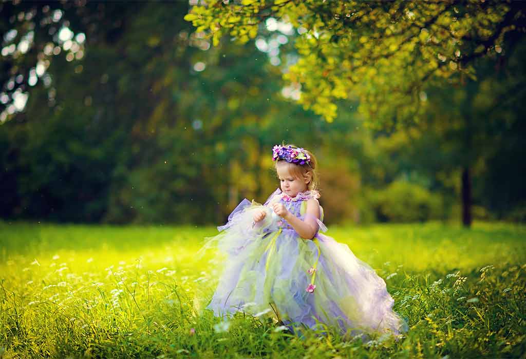 1st Birthday Photoshoot Ideas - Floral Crown Theme