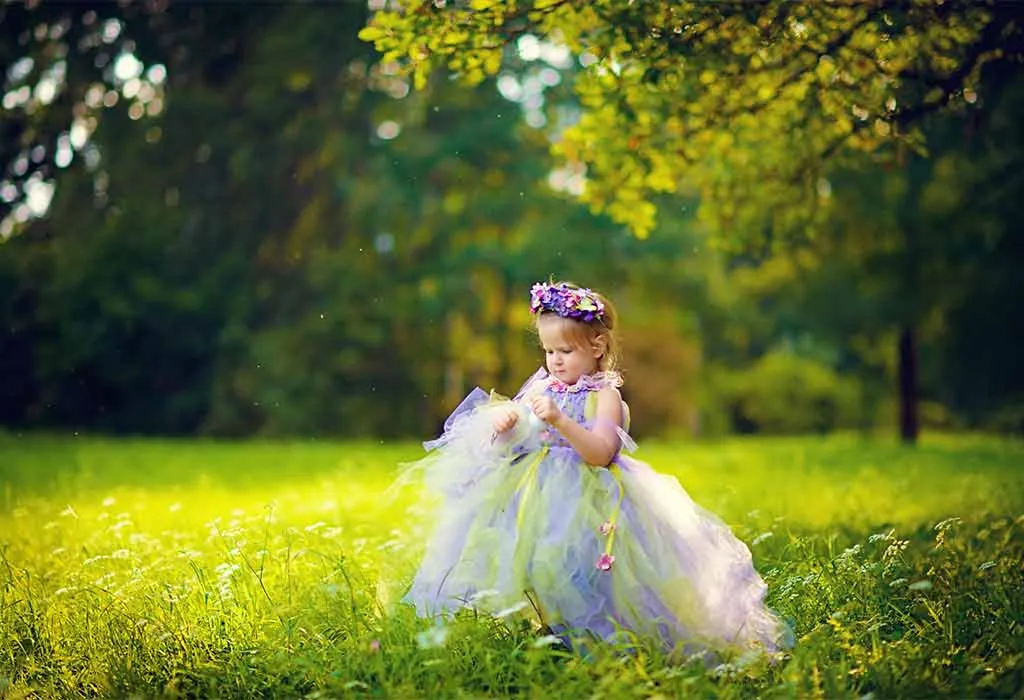 1st Birthday Photoshoot Ideas - Floral Crown Theme