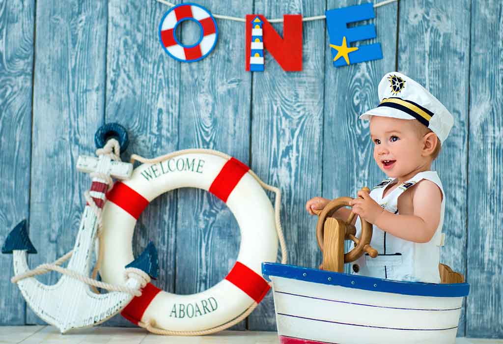 1st Birthday Photoshoot Ideas - Under the Sea