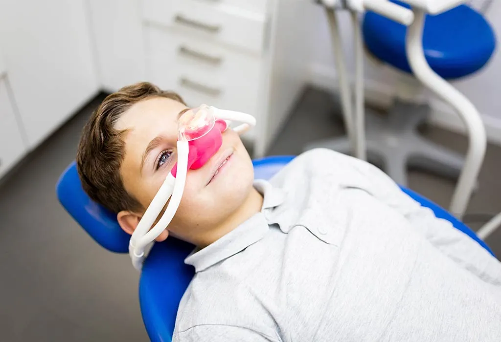 How Is Nitrous Oxide Administered to Children?