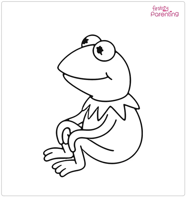 Kermit the Frog Coloring Page