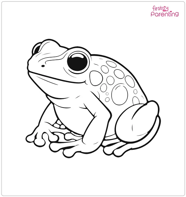 Dart Frog Coloring Page