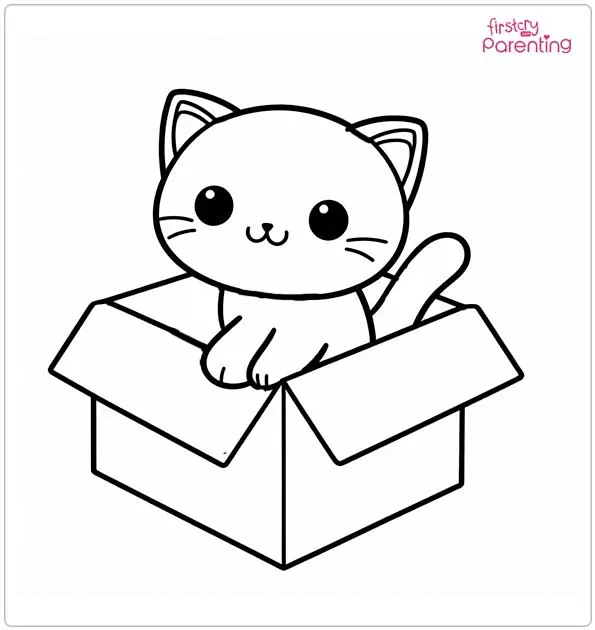 Cat Coloring Pages Free Printable PDF Sheets for Kids Parenting