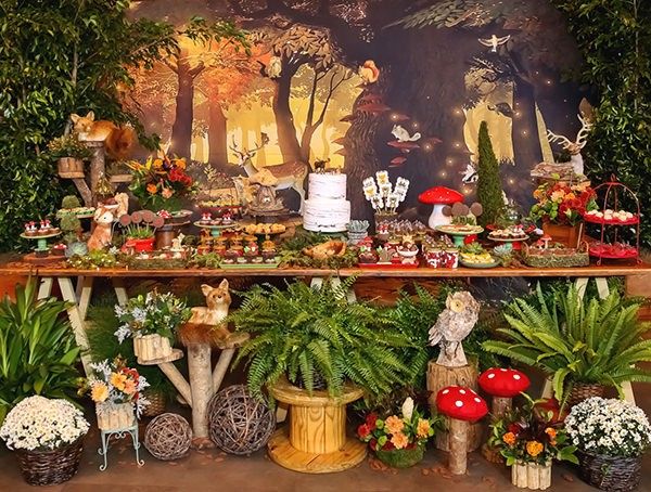 Fairy Tale Forest birthday theme