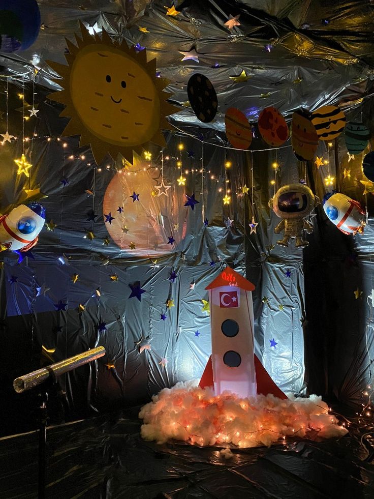 Outer Space Explorers birthday theme
