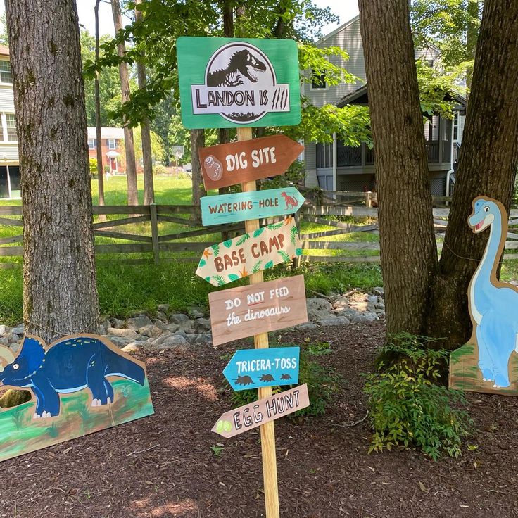 Dinosaur Dig birthday theme