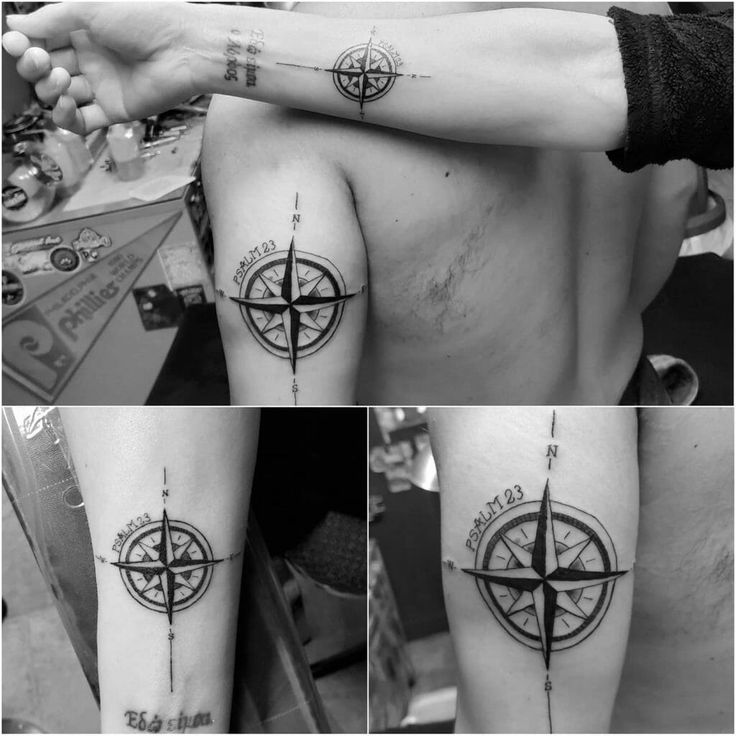 Compass Tattoo