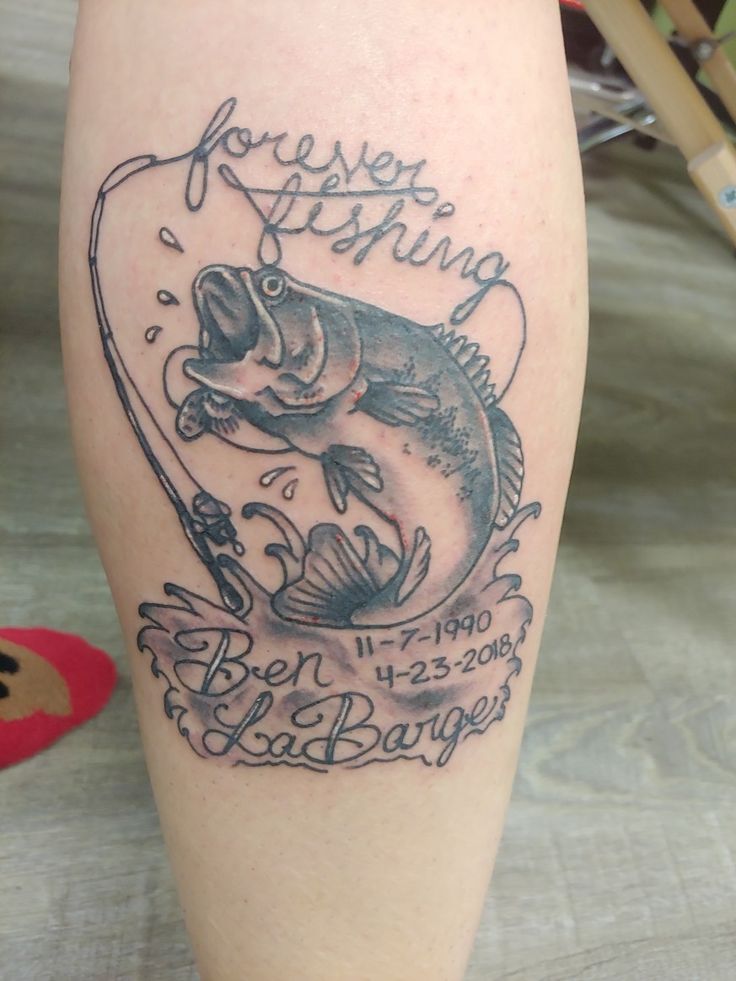 Fishing Rod and Fish