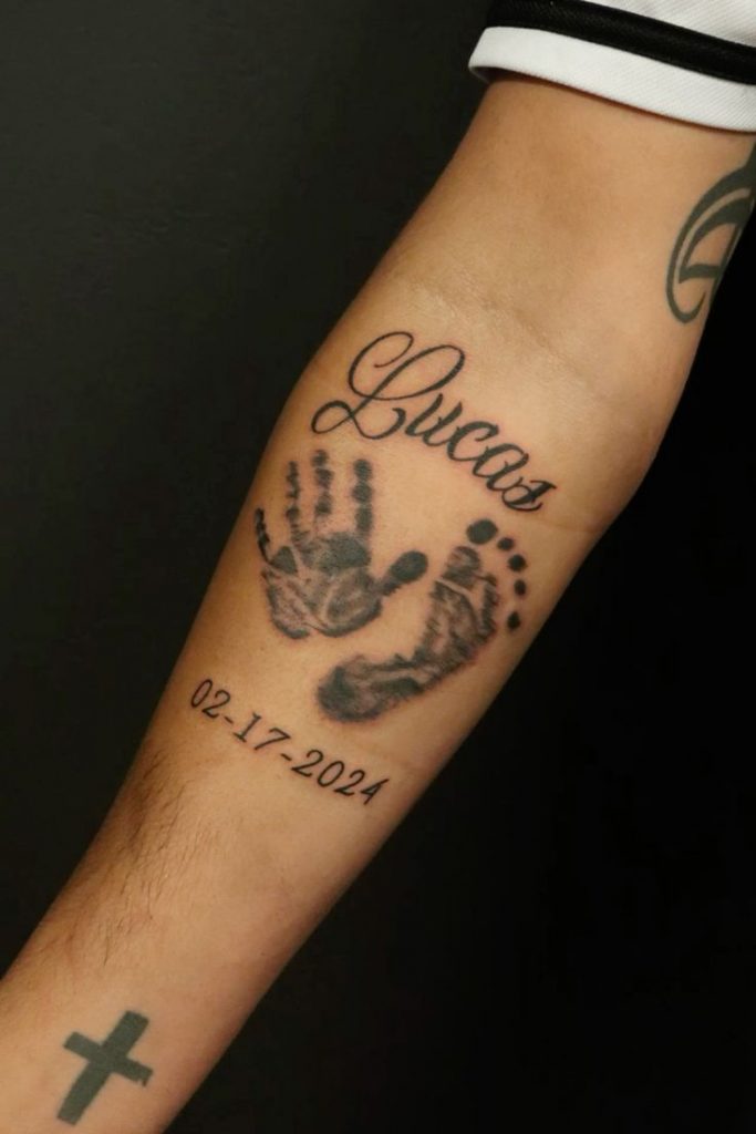 Handprint Tattoos