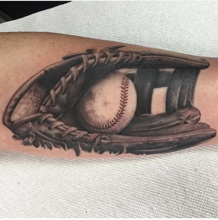 Baseball Gloves and Ball