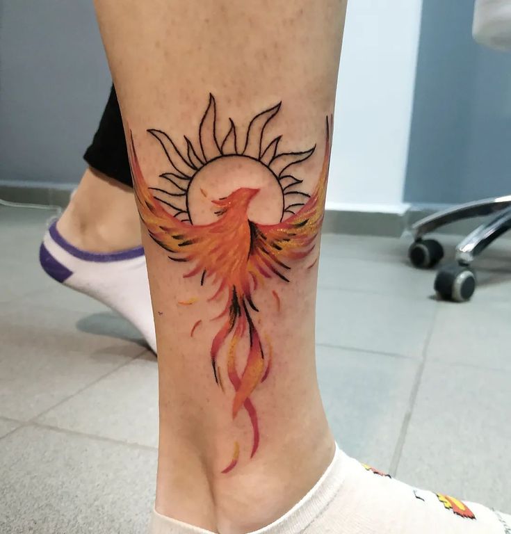 Phoenix Rising Tattoo
