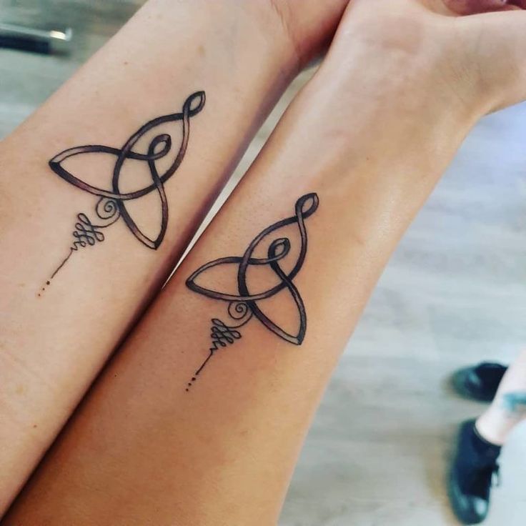 mother daughter Celtic Knot Tattoo