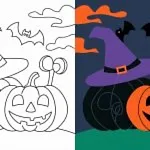 Halloween Coloring Pages - Free Printable Pages For Kids