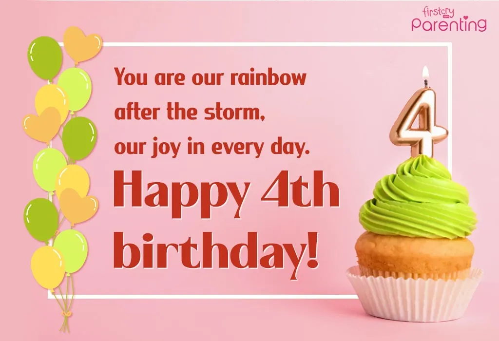 Best 4th Birthday Quotes
