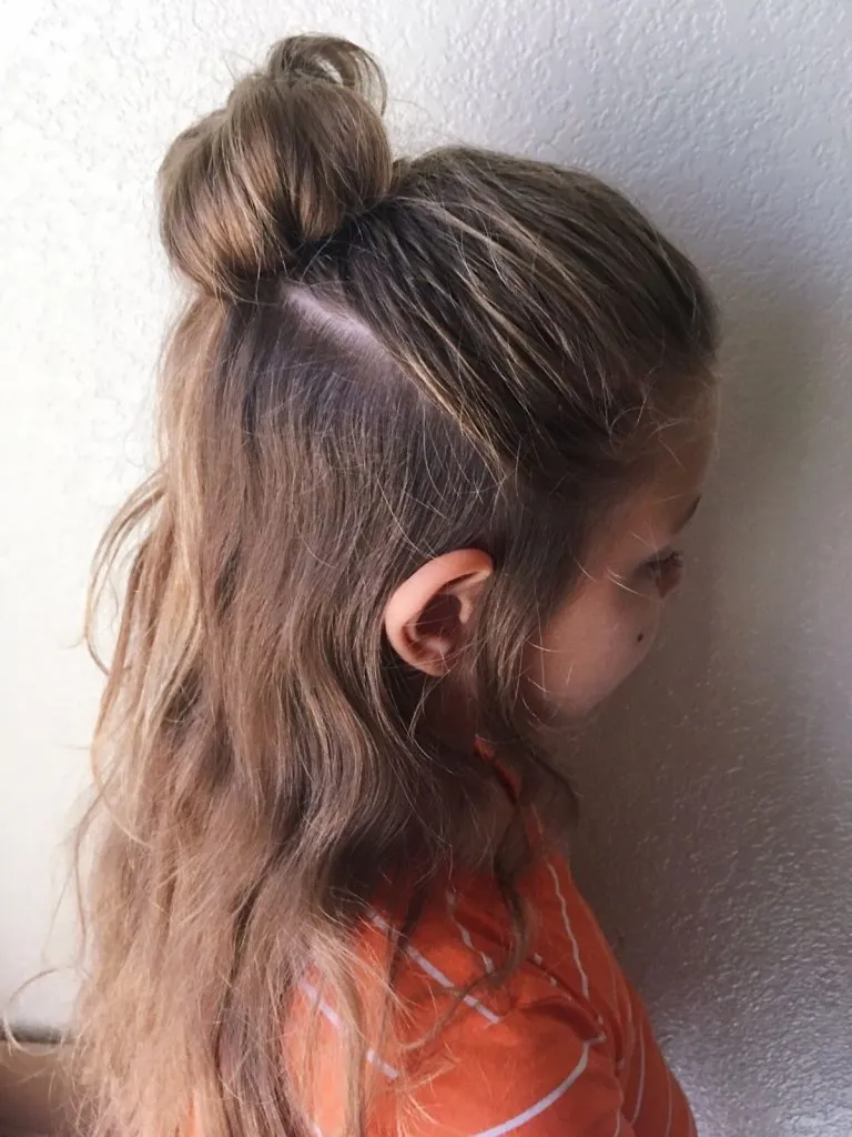 Half-Up Bun