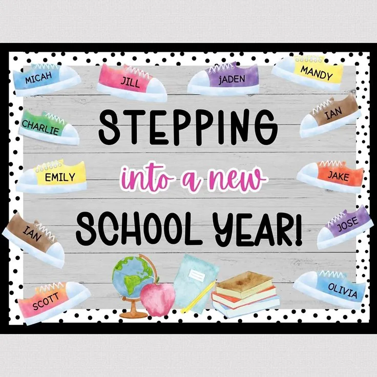 Stepping Into a New School Year Stepping Into a New School Year