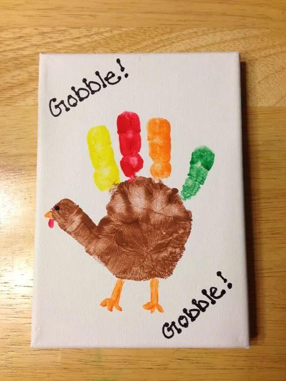 Turkey Handprint Craft