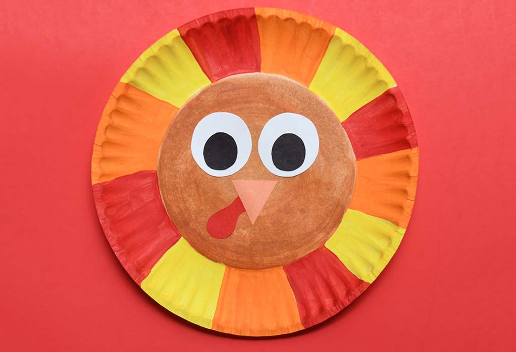 Paper Plate Turkey Craft