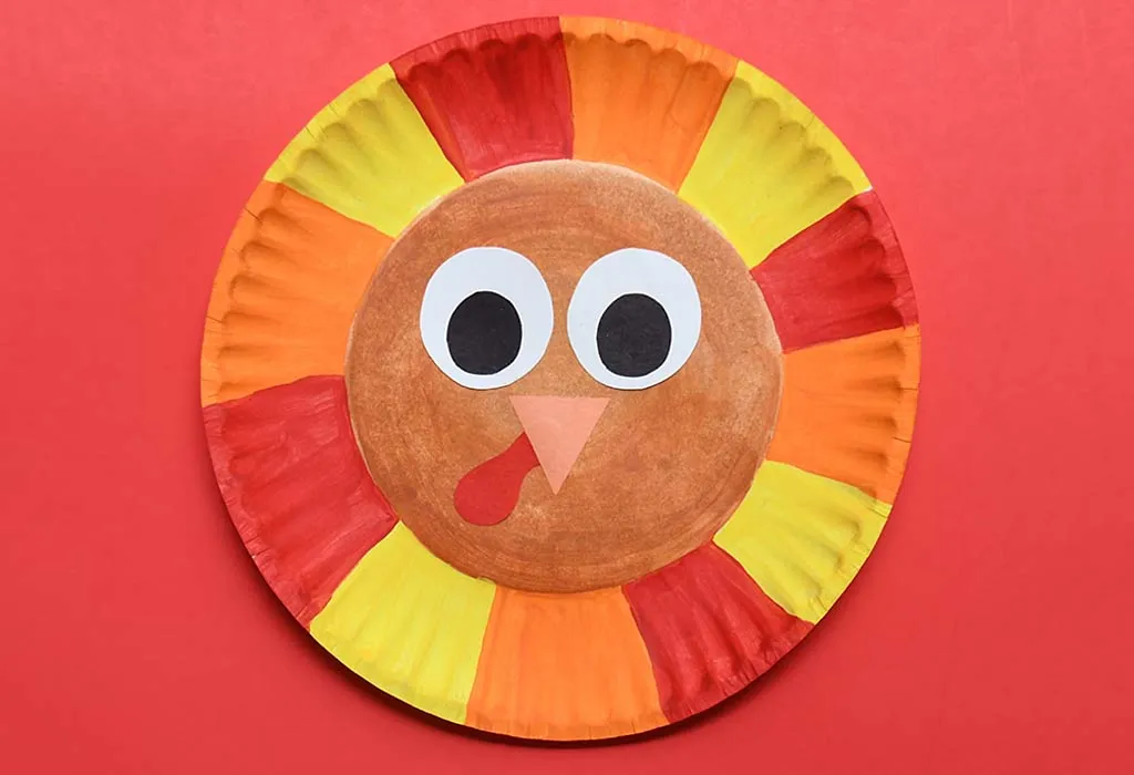 Paper Plate Turkey Craft