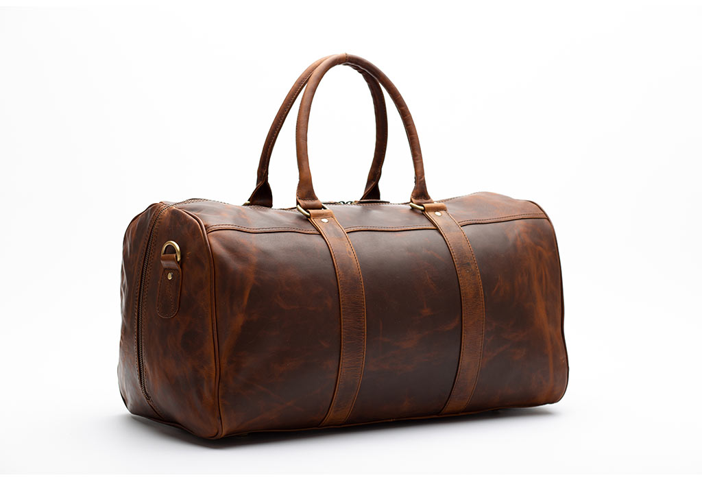 3rd Anniversary Gift Ideas - Leather Travel Bag