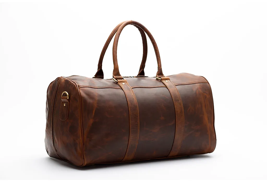 3rd Anniversary Gift Ideas - Leather Travel Bag