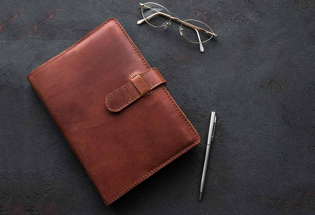 3rd Anniversary Gift Ideas - Leather Journal