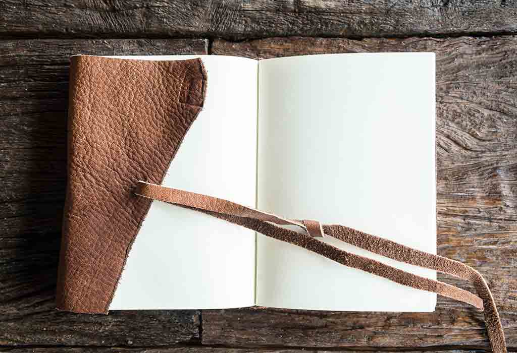 3rd Anniversary Gift Ideas - Personalized Leather Journal