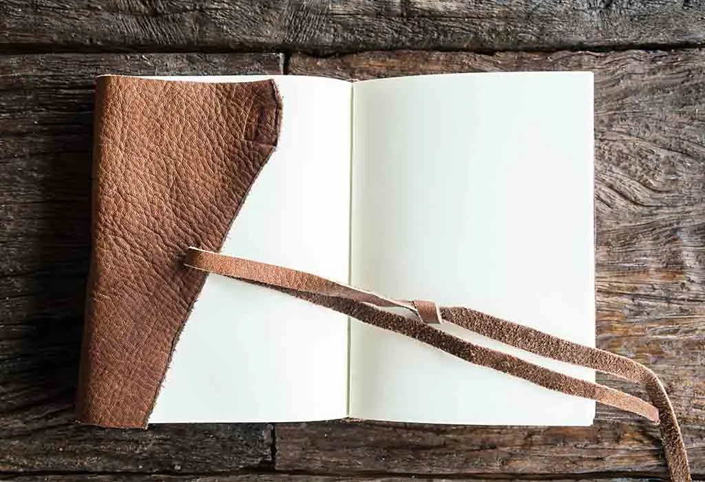 3rd Anniversary Gift Ideas - Personalized Leather Journal