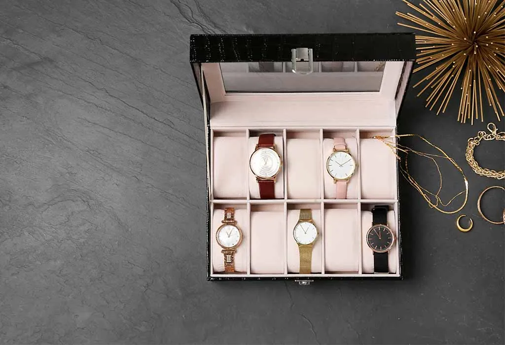 3rd Anniversary Gift Ideas - Watch Box Organizer