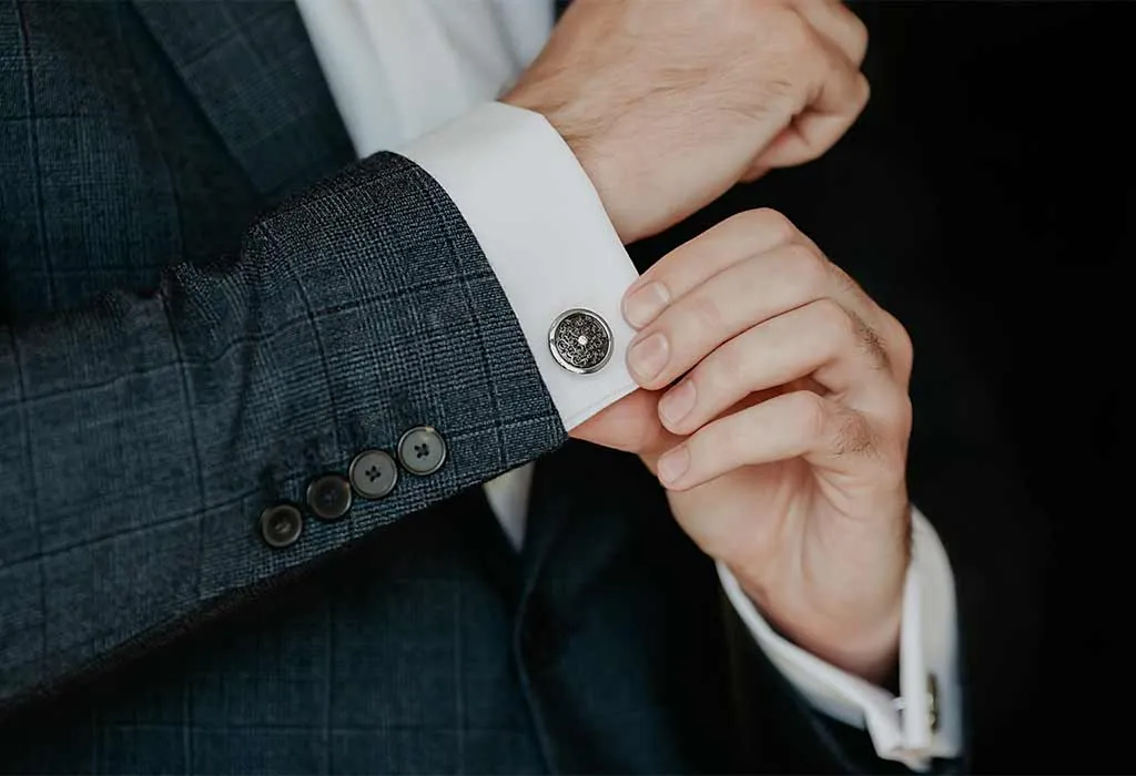 3rd Anniversary Gift Ideas - Personalized Cufflinks