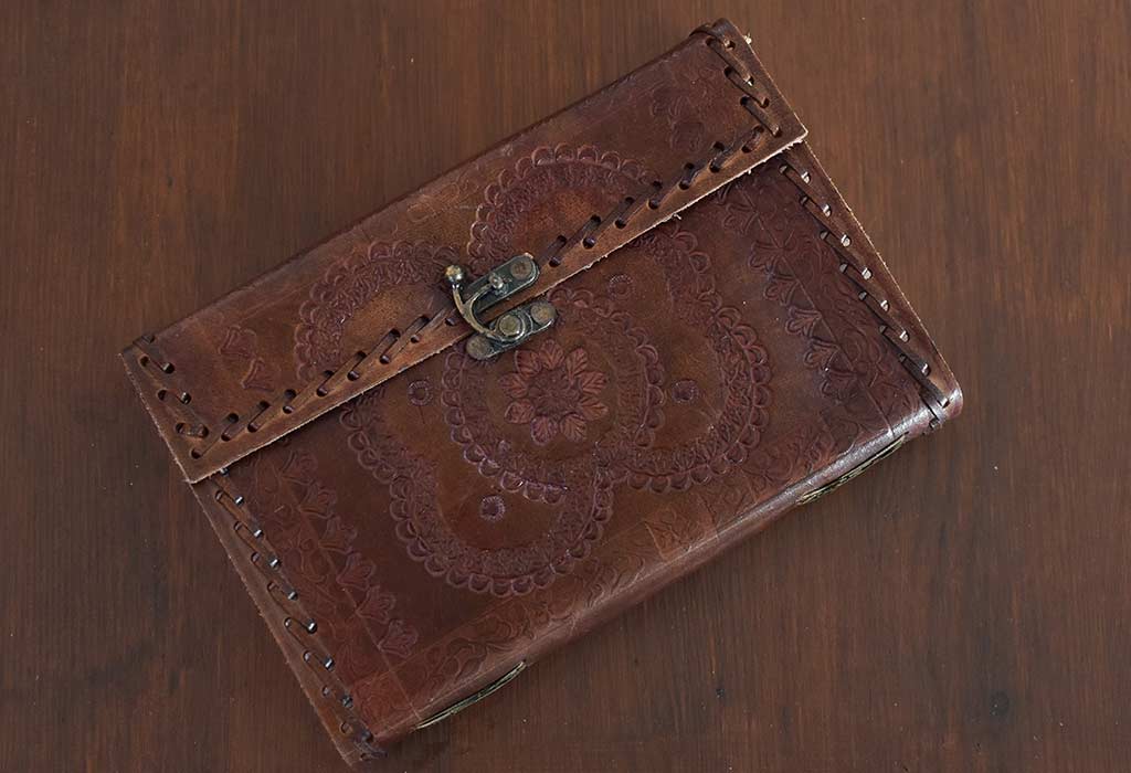 3rd Anniversary Gift Ideas - Customized Leather Journal
