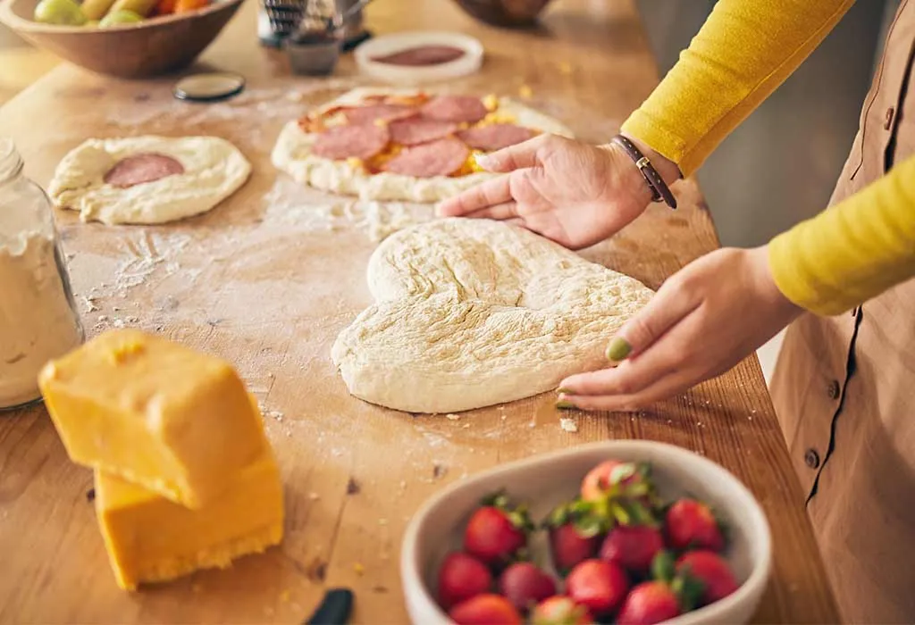 Heart-Shaped Pizza Reveal