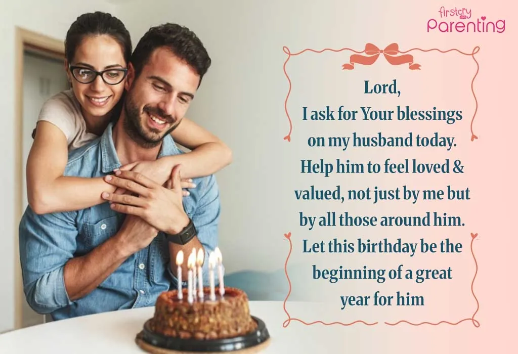 Romantic Birthday Prayers for Husband