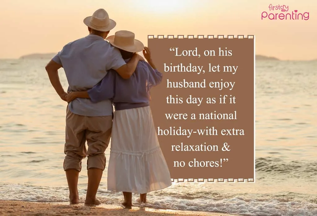 Funny Prayers for My Husband’s Birthday
