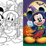 Disney Halloween Coloring Pages - Free Printable Pages For Kids