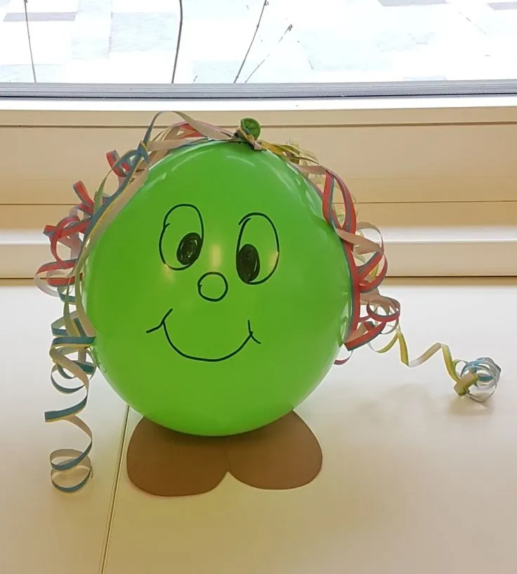 Puppet Heads With Balloons