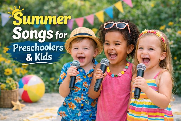 25+ Best Summer Songs for Preschoolers & Kids